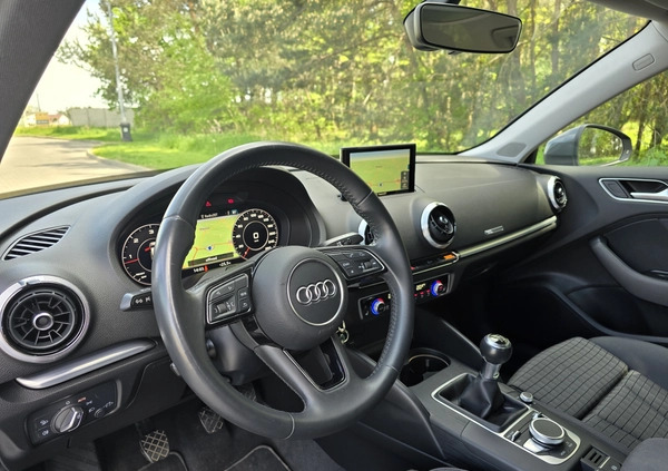 Audi A3 cena 70900 przebieg: 103939, rok produkcji 2019 z Ostrzeszów małe 326